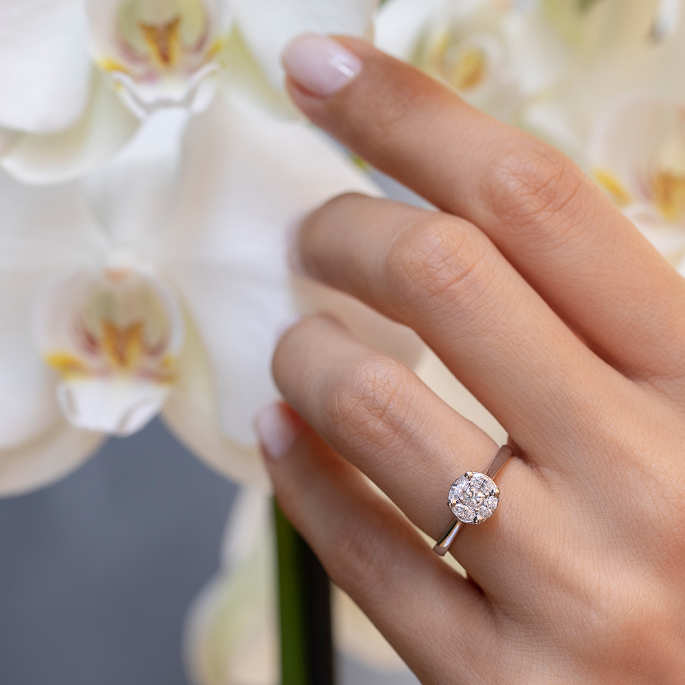 0,48 Carat Diamond Ring